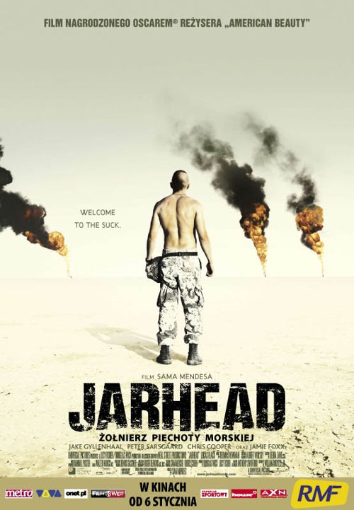 Polski plakat filmu 'Jarhead: Żołnierz Piechoty Morskiej'