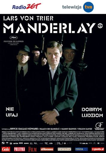 Przód ulotki filmu 'Manderlay'