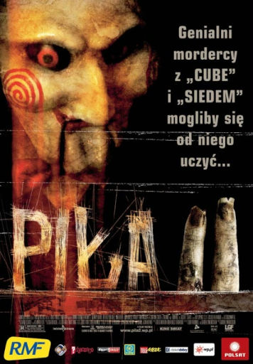 Przód ulotki filmu 'Piła II'