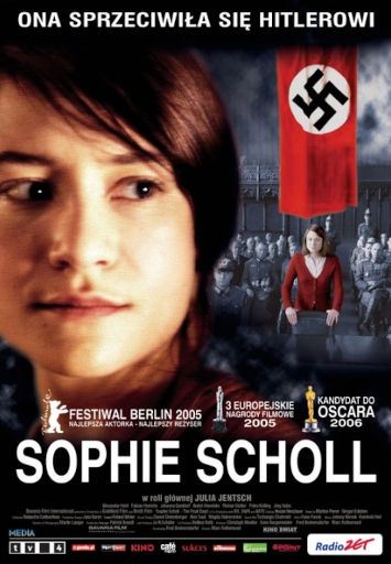 Przód ulotki filmu 'Sophie Scholl - Ostatnie Dni'
