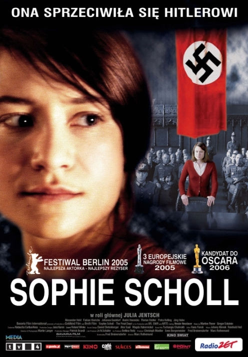 Polski plakat filmu 'Sophie Scholl - Ostatnie Dni'