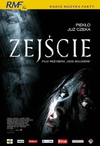 Przód ulotki filmu 'Zejście'