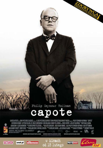 Polski plakat filmu 'Capote'