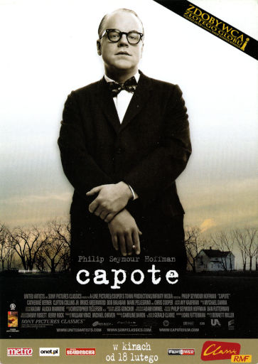 Przód ulotki filmu 'Capote'