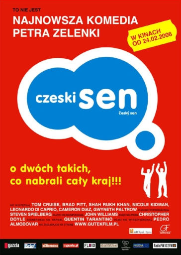 Polski plakat filmu 'Czeski Sen'