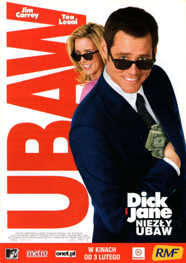 Przód ulotki filmu 'Dick i Jane: Niezły Ubaw'