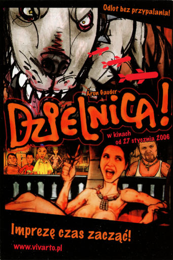Przód ulotki filmu 'Dzielnica!'