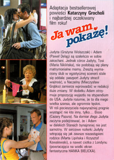 Tył ulotki filmu 'Ja Wam Pokażę!'