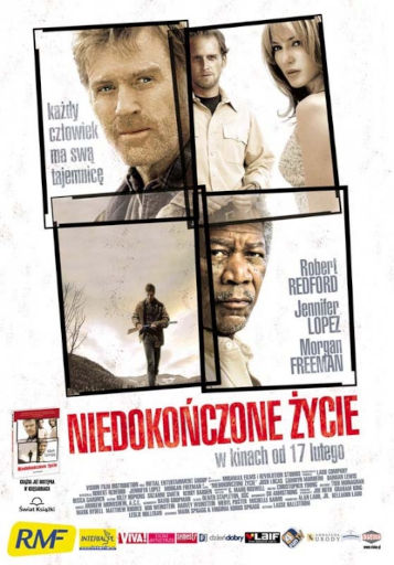 Polski plakat filmu 'Niedokończone Życie'