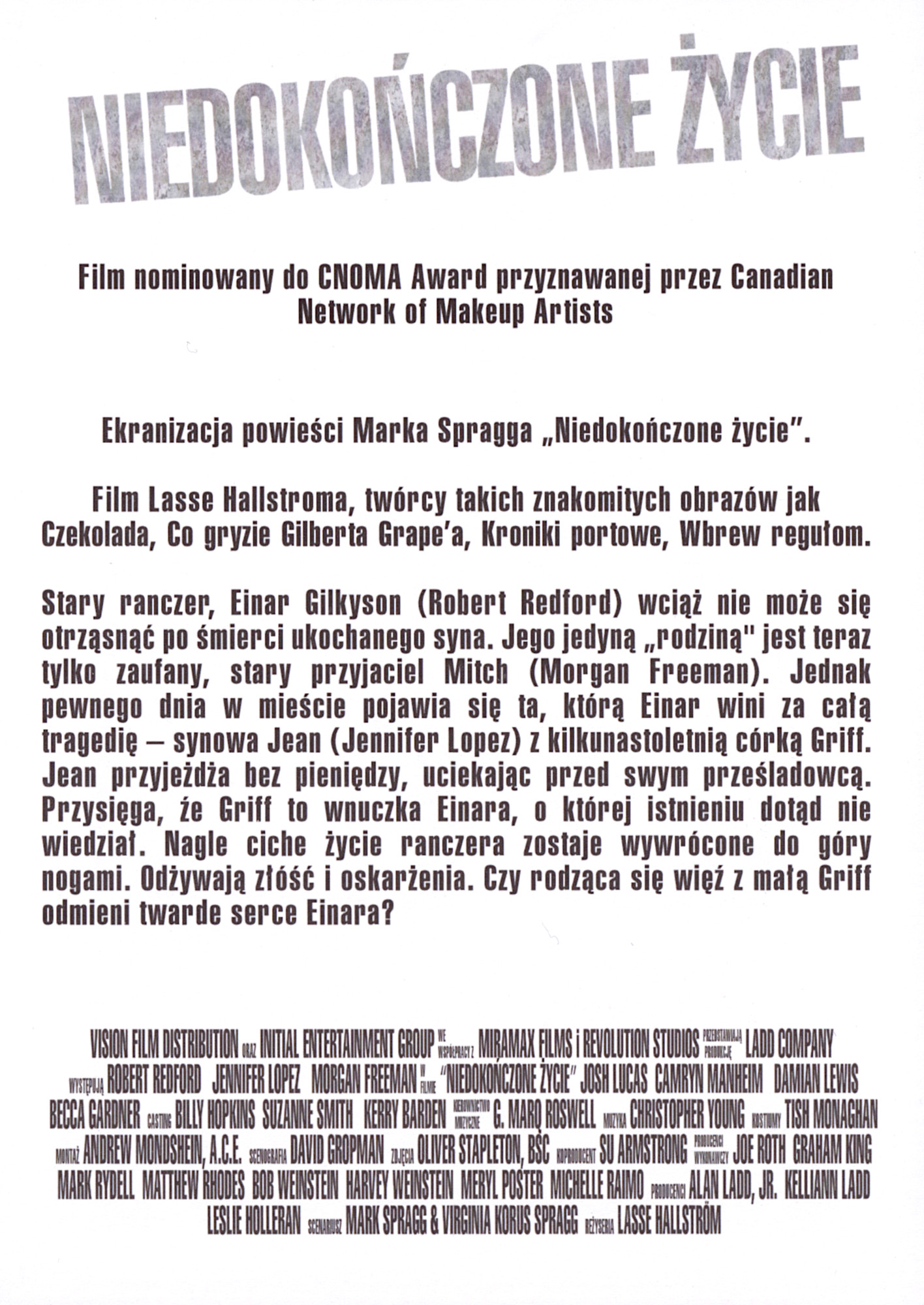 Ulotka filmu ''