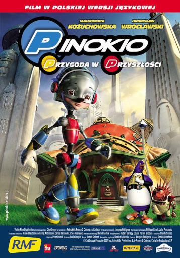 Polski plakat filmu 'Pinokio, Przygoda W Przyszłości'