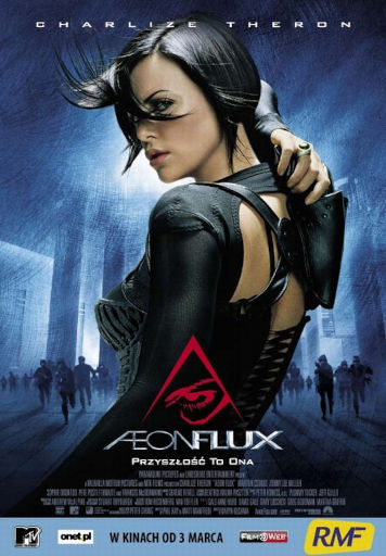 Polski plakat filmu 'Æon Flux'
