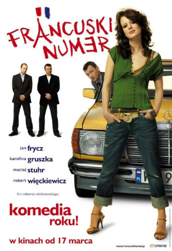 Polski plakat filmu 'Francuski Numer'
