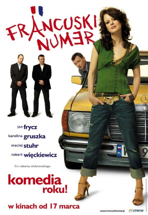 Polski plakat filmu 'Francuski Numer'