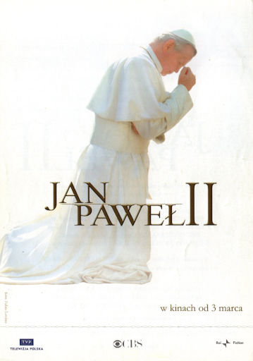 Przód ulotki filmu 'Jan Paweł II'