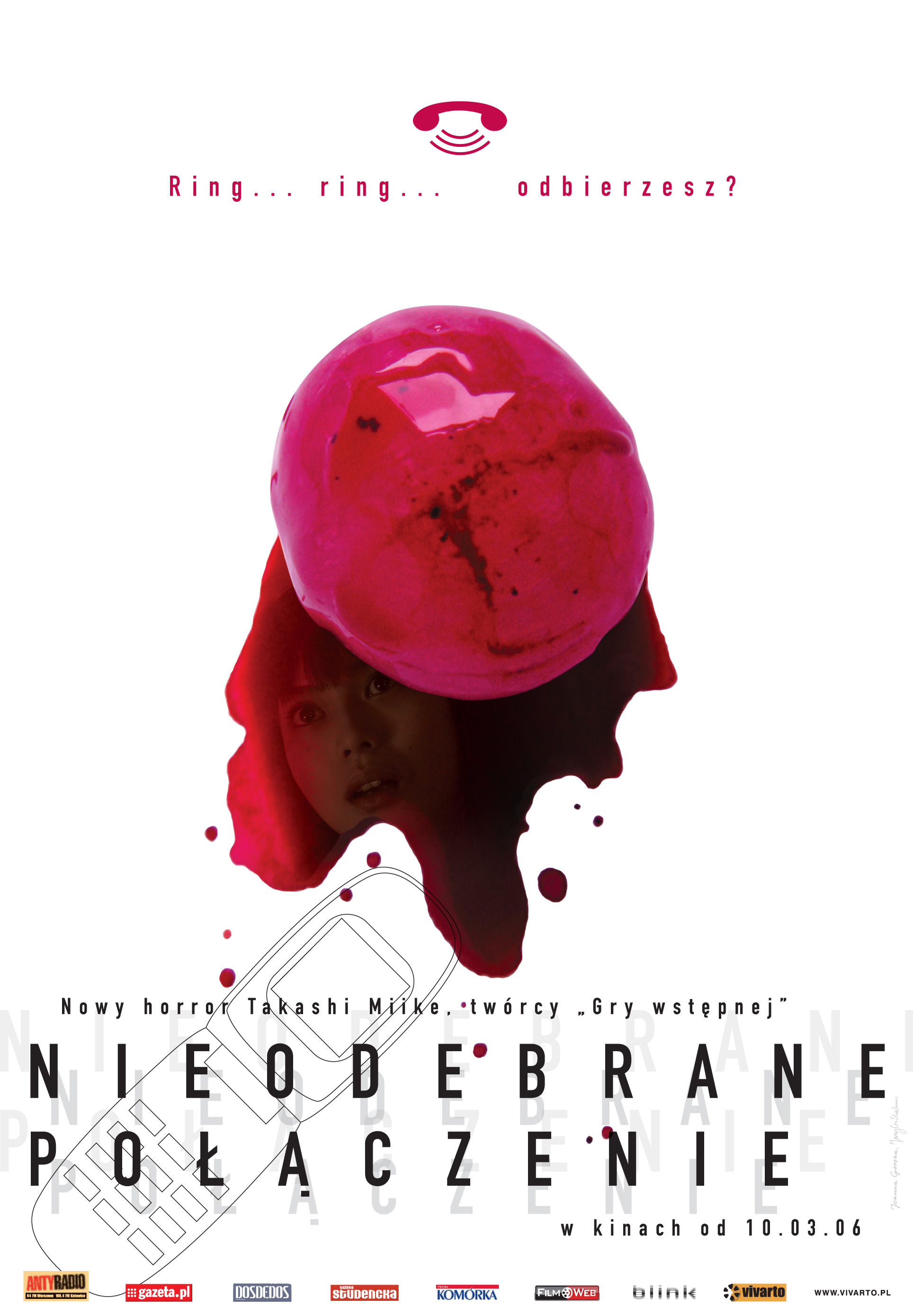 Polski plakat filmu 'Nieodebrane Połączenie'