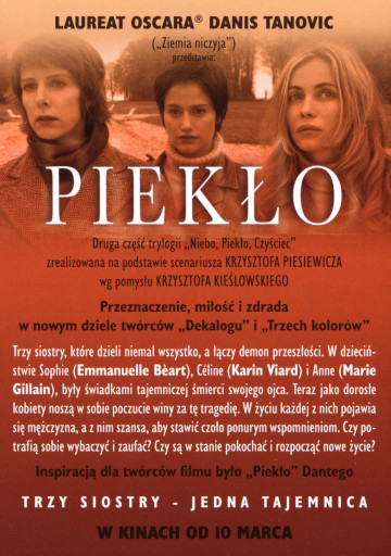Tył ulotki filmu 'Piekło'