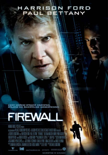 Polski plakat filmu 'Firewall'