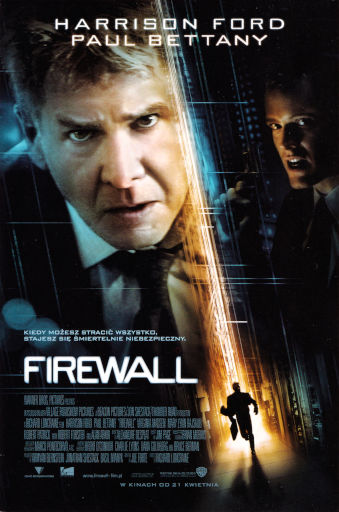 Przód ulotki filmu 'Firewall'
