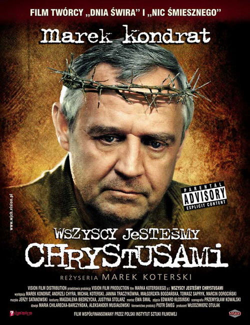 Polski plakat filmu 'Wszyscy Jesteśmy Chrystusami'