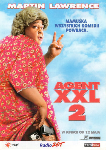 Przód ulotki filmu 'Agent XXL 2'