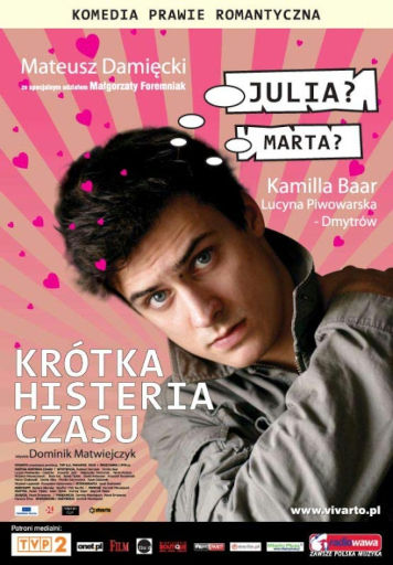 Polski plakat filmu 'Krótka Histeria Czasu'