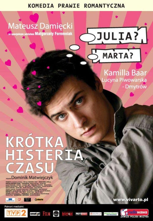 Polski plakat filmu 'Krótka Histeria Czasu'