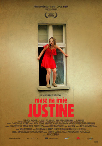Polski plakat filmu 'Masz Na Imię Justine'