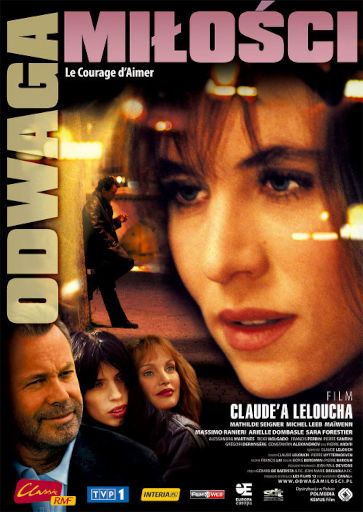 Polski plakat filmu 'Odwaga Miłości'