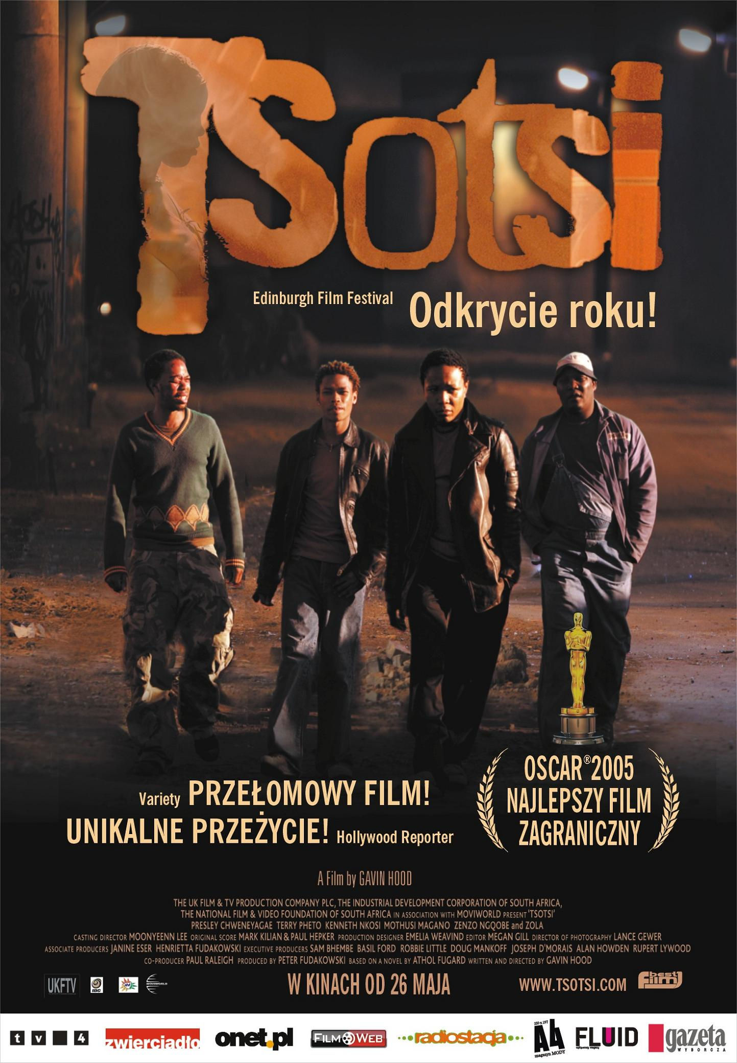 Polski plakat filmu 'Tsotsi'