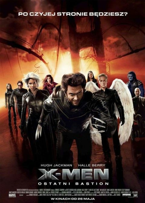 Polski plakat filmu 'X-Men: Ostatni Bastion'