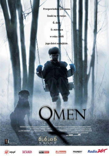 Polski plakat filmu 'Omen'