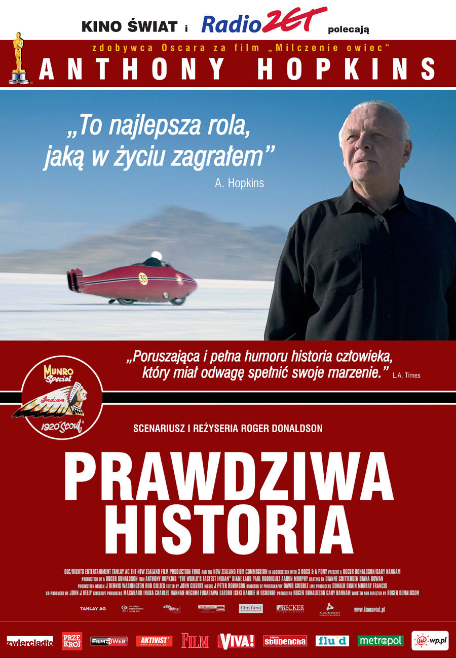 Polski plakat filmu 'Prawdziwa Historia'