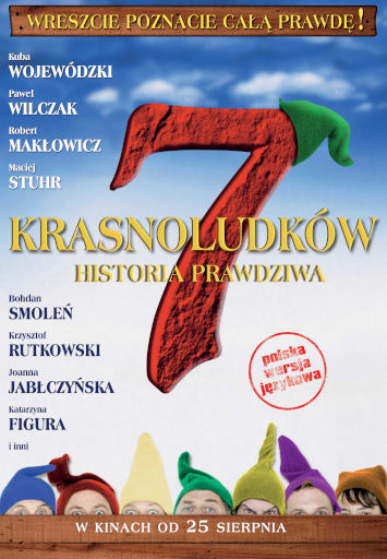 Polski plakat filmu '7 Krasnoludków - Historia Prawdziwa'