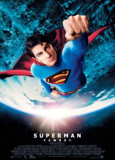 Polski plakat filmu 'Superman: Powrót'