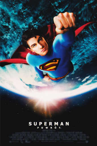 Przód ulotki filmu 'Superman: Powrót'