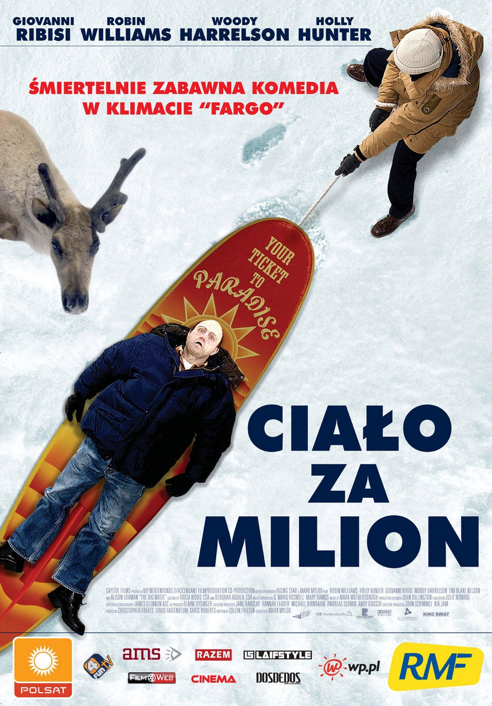 Polski plakat filmu 'Ciało Za Milion'