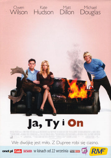 Przód ulotki filmu 'Ja, Ty i On'