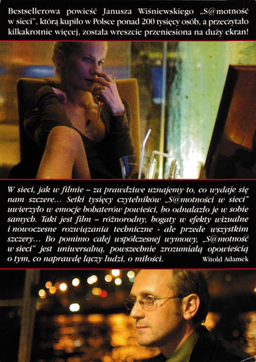 Tył ulotki filmu 'S@motność W Sieci'