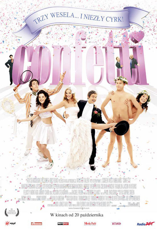 Polski plakat filmu 'Confetti'