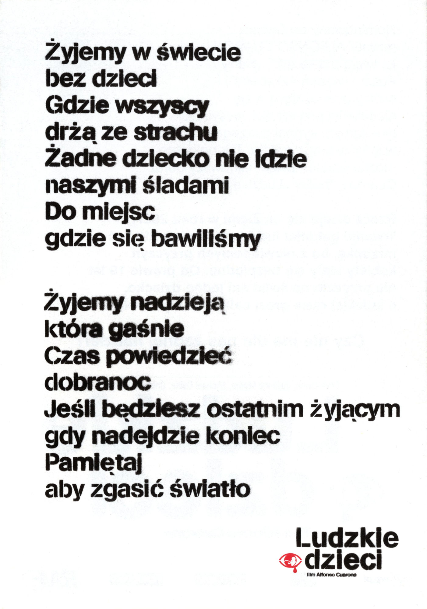 Ulotka filmu ''