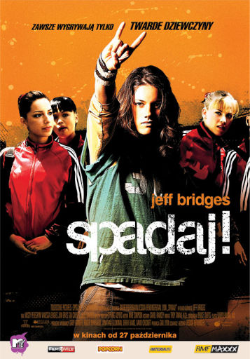 Polski plakat filmu 'Spadaj!'
