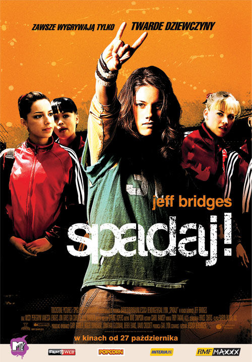 Polski plakat filmu 'Spadaj!'