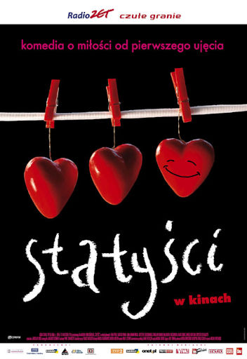 Polski plakat filmu 'Statyści'