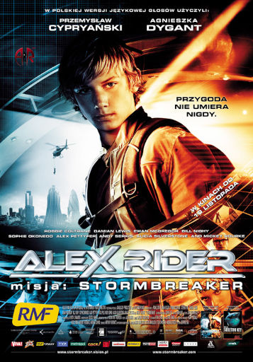 Polski plakat filmu 'Alex Rider: Misja Stormbreaker'