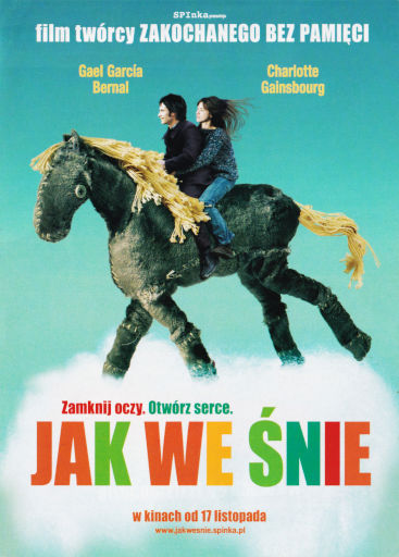 Przód ulotki filmu 'Jak We Śnie'