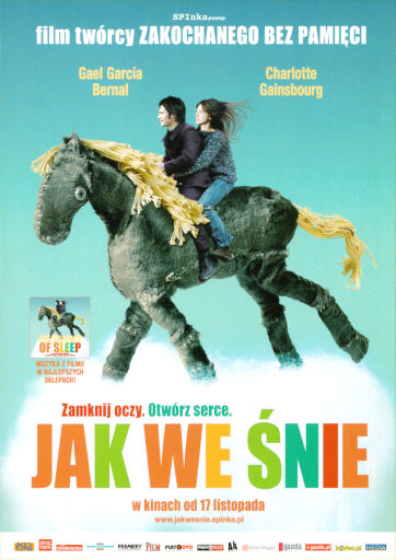 Przód ulotki filmu 'Jak We Śnie'