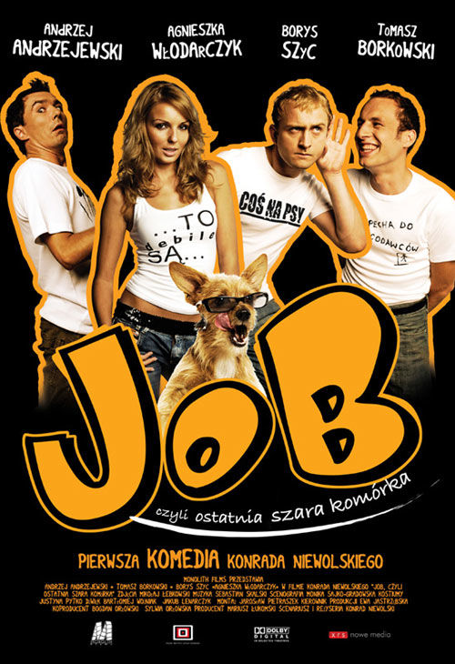 Polski plakat filmu 'Job, Czyli Ostatnia Szara Komórka'