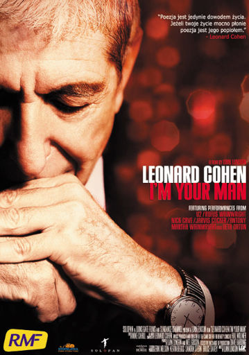 Przód ulotki filmu 'Leonard Cohen: I'm Your Man'