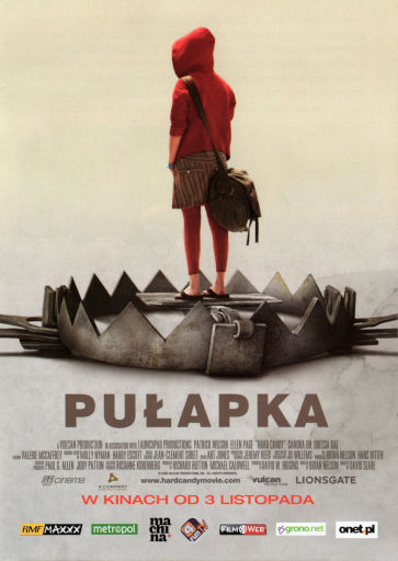 Przód ulotki filmu 'Pułapka'